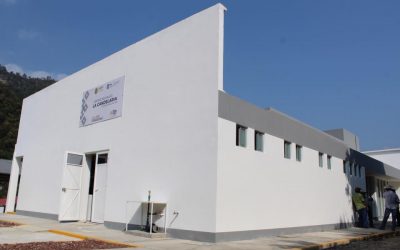 Inauguración del centro de salud en la comunidad de La Candelaria.